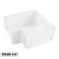 Immagine 1 - Elmark Angolo a L per 2 Canaline Passacavi 100x60 in Plastica Bianca - mod. 562100604