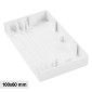 Elmark Tappo di Chiusura per Canaline Passacavi 100x60 in Plastica Bianca - mod. 562100606