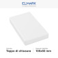 Immagine 2 - Elmark Tappo di Chiusura per Canaline Passacavi 100x60 in Plastica Bianca - mod. 562100606