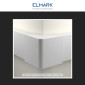Immagine 3 - Elmark Angolo Esterno per 2 Canaline Passacavi 100x40 in Plastica Bianca - mod. 562100401