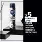 Immagine 4 - Nivea Men Deodorante Spray Black & White Invisible Original SkinActive Protection 48h Anti Macchie - Flacone da 150ml