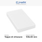 Immagine 2 - Elmark Tappo di Chiusura per Canaline Passacavi 100x40 in Plastica Bianca - mod. 562100406