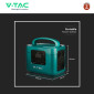 Immagine 5 - V-Tac VT-1001 Accumulatore Portatile LiFePO4 1050Wh 1000W Ricaricabile Sistema Fotovoltaico Portatile - SKU 11443 [TERMINATO]