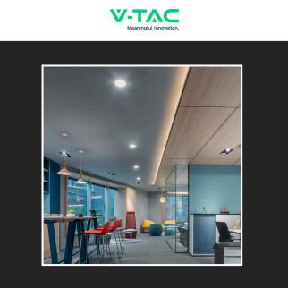 VT-61006 Mini Pannello LED Rotondo Slim 6W SMD da Incasso V-Tac