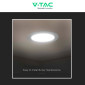 Immagine 11 - V-Tac VT-61006 Pannello LED Rotondo Slim 6W SMD da Incasso con Driver - SKU 7858 / 7859 / 7860