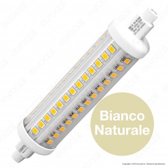 Century TRE-D Lampadina LED R7s J118 10W Bulb Tubolare - mod.