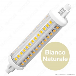 Century TRE-D Lampadina LED R7s J118 10W Bulb Tubolare - mod.