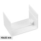 Elmark Connettore Giunto per Canaline Passacavi 40x25 in Plastica Bianca - mod. 56240255