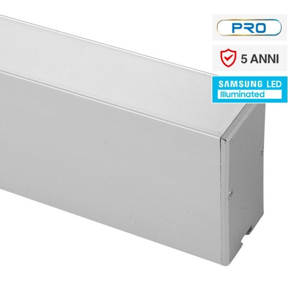 Lampada LED Sospensione 40W SMD Linear Light Argento Samsung V-Tac Pro Lampada LED Sospensione 40W SMD Linear Light Argento Samsung V-Tac Pro