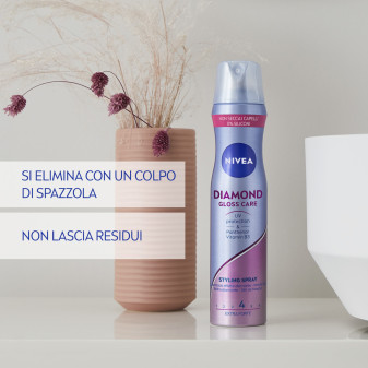Diamond Gloss Care Styling Spray Tenuta 4 Extra Forte Nivea