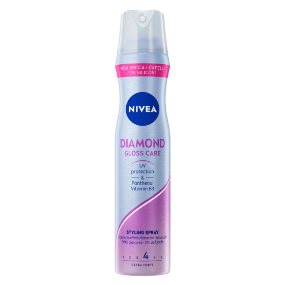 Diamond Gloss Care Styling Spray Tenuta 4 Extra Forte Nivea Diamond Gloss Care Styling Spray Tenuta 4 Extra Forte Nivea