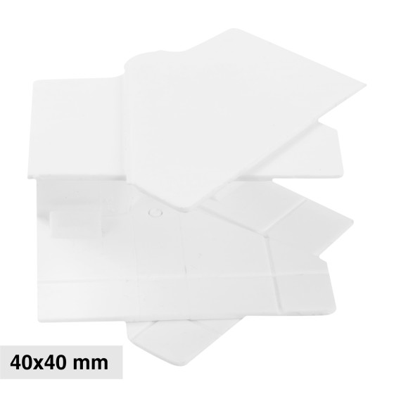 Elmark Angolo Interno Regolabile per Canaline Passacavi 40x40 Elmark Angolo Interno Regolabile per Canaline Passacavi 40x40