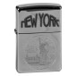 Immagine 1 - Zippo Accendino a Benzina Ricaricabile ed Antivento con Fantasia NY Liberty Island - mod. 66170