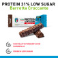 Immagine 3 - Equilibra Integratore Protein 31% Low Sugar Crunch Barretta Proteica al Cioccolato Fondente con Caramello - Barretta da 40g