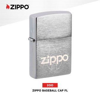 Accendino Zippo mod. 200 Zippo Baseball Cap FL Ricaricabile Antivento