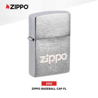 Accendino Zippo mod. 200 Zippo Baseball Cap FL Ricaricabile Antivento