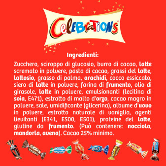 Acquista Celebrations Miniatures Cioccolatini Misti da