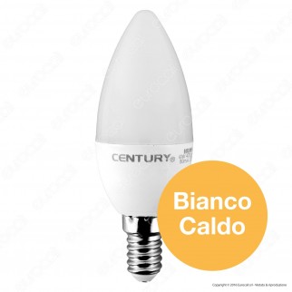 Century Harmony 95 Lampadina LED E14 6W Candela CRI ≥95 - mod.