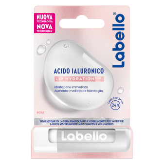 Labello Acido Ialuronico Lip Hydration Plus Balsamo Labbra Idratante 24h Rosé...