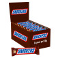 Snickers Snack con Arachidi Tostate e Caramella Mou Ricoperto di Cioccolata al Latte - Box con 24 Barrette da 50g