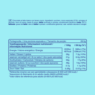 Snack al Cocco Ricoperto di Cioccolata Bounty 24x 57g