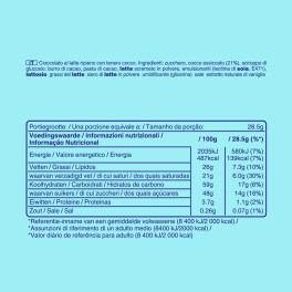 Snack al Cocco Ricoperto di Cioccolata Bounty 24x 57g