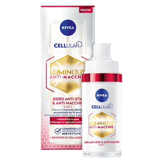 Luminous 630 Siero Anti Età e Antimacchie 2in1 Nivea Luminous 630 Siero Anti Età e Antimacchie 2in1 Nivea