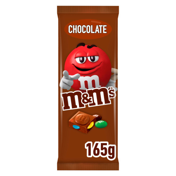 Tavoletta con Cioccolatini Ricoperta di Cioccolato M&M's Chocolate Tavoletta con Cioccolatini Ricoperta di Cioccolato M&M's Chocolate