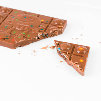 Tavoletta con Cioccolatini Ricoperta di Cioccolato M&M's Chocolate