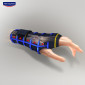 Immagine 2 - Hansaplast Protective Supporto da Polso Dynamic Pain Guard Taglia Unica Regolabile - Confezione da 1 Fascia Elastica