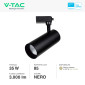 Immagine 2 - V-Tac Pro VT-11035 Faretto LED da Binario 35W Track Light COB Chip Samsung Colore Nero - SKU 20486