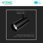 Immagine 8 - V-Tac Pro VT-11035 Faretto LED da Binario 35W Track Light COB Chip Samsung Colore Nero - SKU 20486