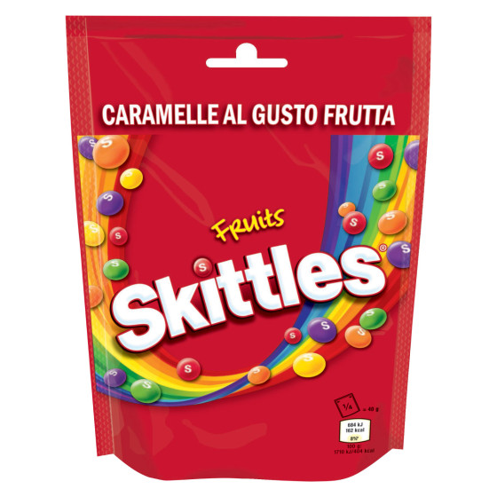 Fruits Caramelle alla Frutta Gusto Dolce 160g Skittles Fruits Caramelle alla Frutta Gusto Dolce 160g Skittles