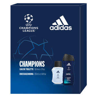 Adidas UEFA VIII Champions League Confezione Regalo con Profumo Eau de...