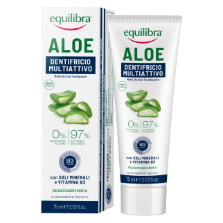 Aloe Dentifricio Multiattivo Delicato Gusto Menta 75ml Equilibra