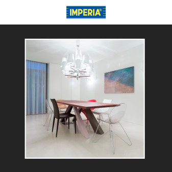 Lampadina LED E14 5W Tubolare T16 SMD Trasparente Imperia
