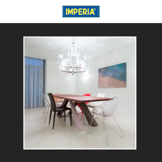 Lampadina LED E14 5W Tubolare T16 SMD Trasparente Imperia
