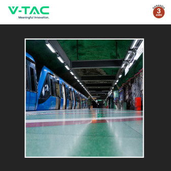 VT-8350 Tubo LED Prismatico Plafoniera SMD 50W 150cm V-Tac