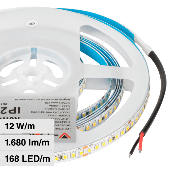 VT-2835-168 Striscia LED SMD Flessibile Monocolore 60W - 5 metri V-Tac VT-2835-168 Striscia LED SMD Flessibile Monocolore 60W - 5 metri V-Tac