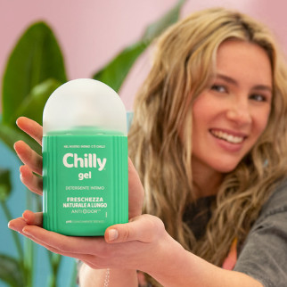 Gel Detergente Intimo Formula Fresca con Mentolo e Antiodore Chilly