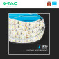 Immagine 8 - V-Tac VT-2835 Striscia LED Flessibile 60W SMD Monocolore 120 LED/metro 12V - Bobina da 5 metri - SKU 21324