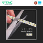 Immagine 10 - V-Tac VT-2835 Striscia LED Flessibile 60W SMD Monocolore 120 LED/metro 12V - Bobina da 5 metri - SKU 21324