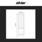 Immagine 6 - LED Line Lampadina LED G9 12W Tubolare SMD Trasparente in Ceramica - mod. 248900 [TERMINATO]