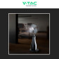 Immagine 5 - V-Tac VT-8217-3 Ventilatore Nebulizzatore a Piantana 80W 3 Pale Base a Rotelle con Telecomando - SKU 7936 [TERMINATO]