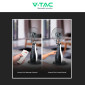 Immagine 8 - V-Tac VT-8217-3 Ventilatore Nebulizzatore a Piantana 80W 3 Pale Base a Rotelle con Telecomando - SKU 7936 [TERMINATO]