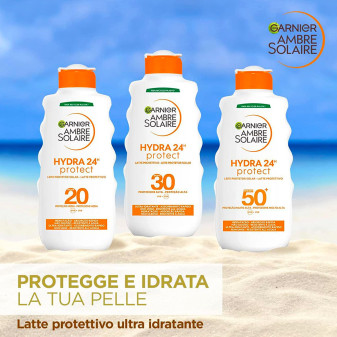 Garnier Ambre Solaire Hydra 24H Protect Latte Solare Ultra-Idratante SPF 30