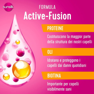 Shampoo Bye Bye Crespo con Cheratina Flacone 250ml Sunsilk