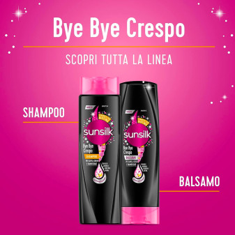 Shampoo Bye Bye Crespo con Cheratina Flacone 250ml Sunsilk