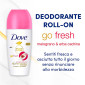 Immagine 3 - Dove Deodorante Roll-On Go Fresh 48h Melograno & Erba Cedrina 0% Alcol Antitraspirante - Flacone da 50ml