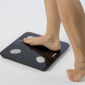 Immagine 4 - Gima Gimafit Body Fat Bilancia Digitale Multifunzione per Misurazione Grasso Corporeo con Bluetooth Colore Nero